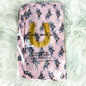 FREE PEOPLE Travel Packing Cubes NWT